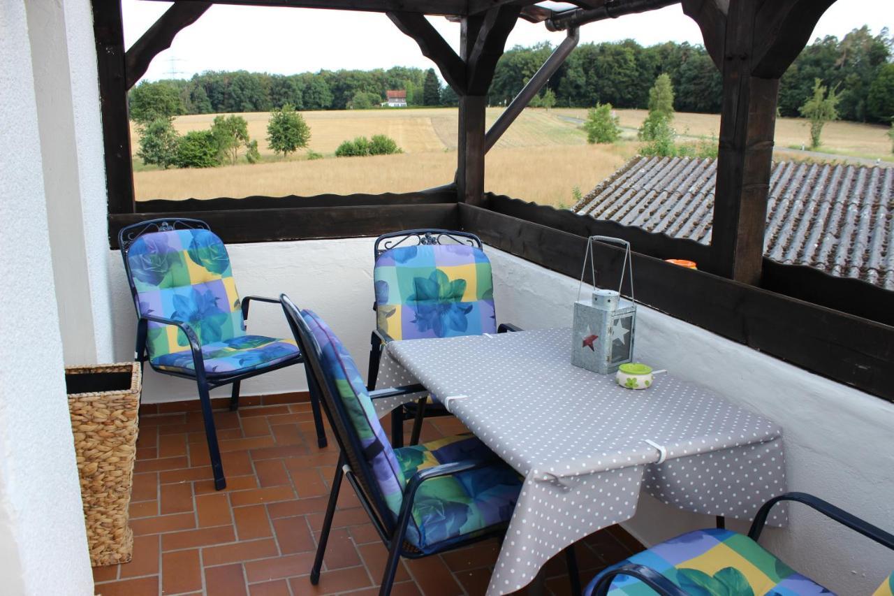 Ferienwohnung Landsburgblick Neuental Zewnętrze zdjęcie